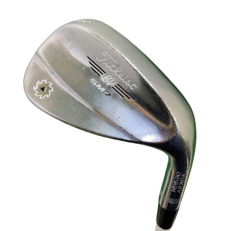 【中古】 タイトリスト VOKEY SPIN MILLED SM7 ツアークロム 52°/12°F ウェッジ WG Dynamic Gold (フレックスS) メンズ 男性用 右利き 右用 Cランク ゴルフクラブ
