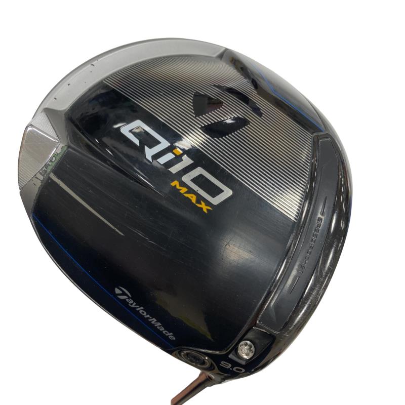 【中古】 テーラーメイド Qi10 MAX 9° ドライバー DR Diamana BLUE TM50(Qi10 DR) (フレックスS) メンズ 男性用 右利き 右用 Cランク ゴルフクラブ
