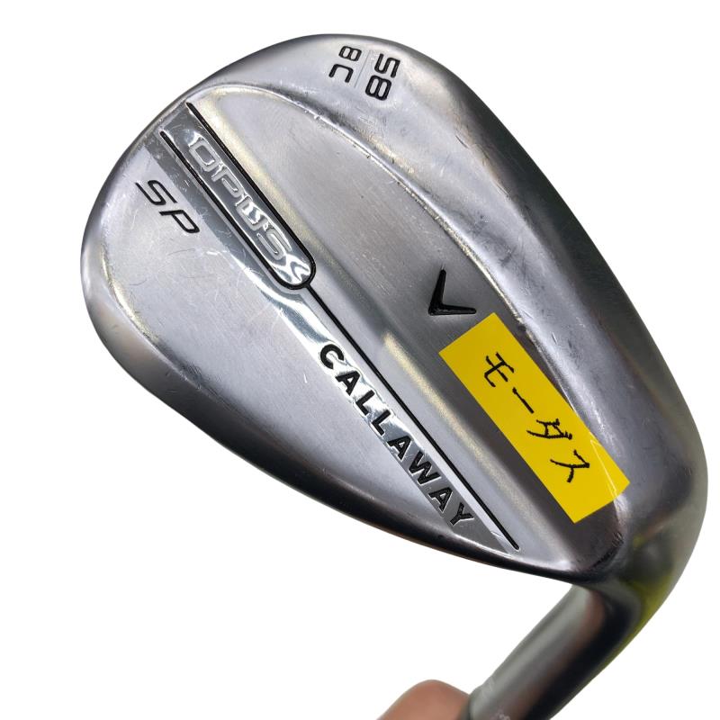 【中古】 キャロウェイ OPUS SP Cr 58°/08°C ウェッジ WG 純然たる特注矢がら (フレックスR) メンズ 成人男性用 右利き 右用 C位置づける ゴルフ野球クラブ