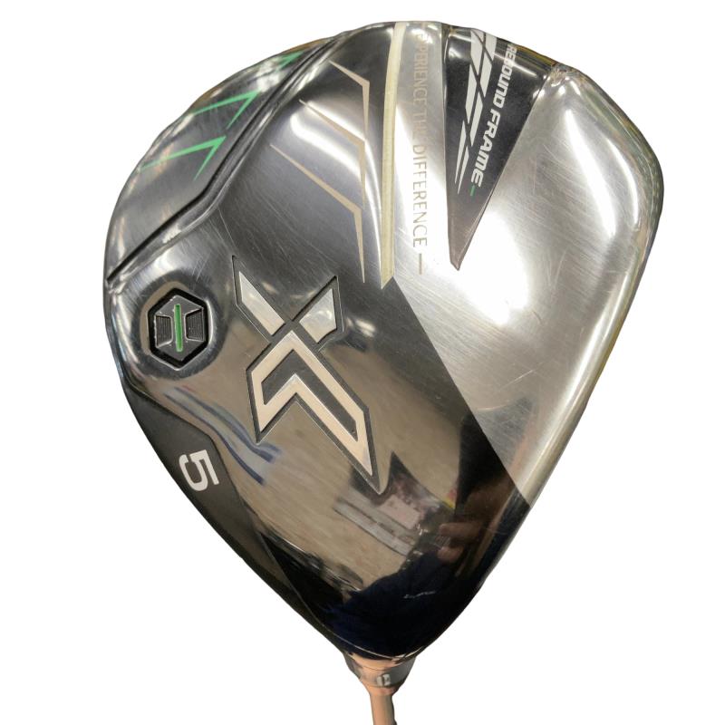 【中古】 ダンロップ XXIO(2022) eks 5W フェアウェイウッド FW Miyazaki AX-2(FW) (フレックスS) メンズ 男性用 右利き 右用 Cランク ゴルフクラブ