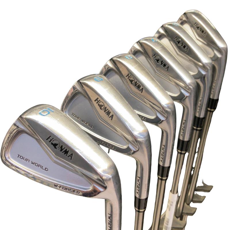 【中古】 本間ゴルフ TOUR WORLD TW727V FORGED 6S アイアンセット IR VIZARD IB95 (フレックスS) メンズ 男性用 右利き 右用 Cランク ゴルフクラブ|ゴルフパートナー 中古クラブ店