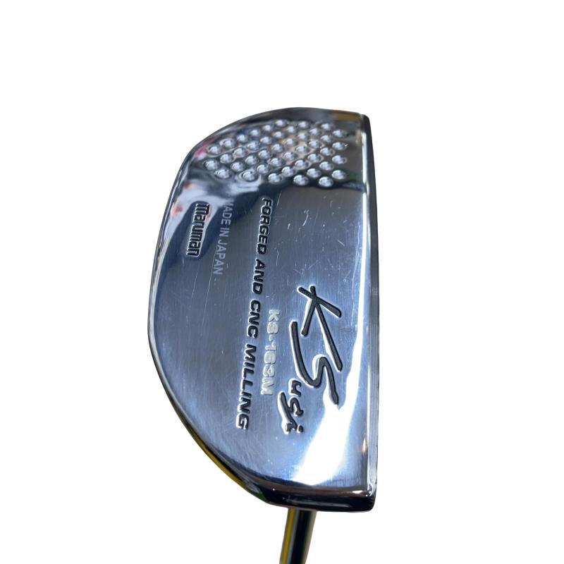 【中古】 マジェスティゴルフ(旧マルマン) KS 163M 34インチ パター PT スチール (フレックスその他) メンズ 男性用 右利き 右用 Cランク ゴルフクラブ|ゴルフパートナー 中古クラブ店