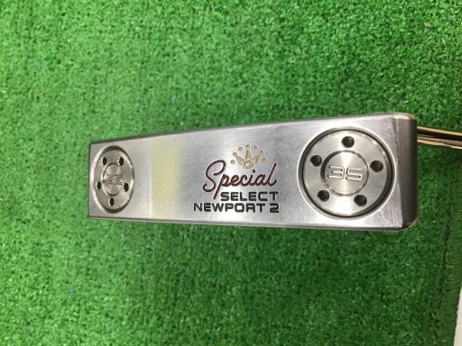 【中古】 タイトリスト SCOTTY CAMERON Special select NEWPORT 2 33インチ パター PT スチール (フレックスその他) メンズ 男性用 右利き 右用 Cランク ゴルフクラブ