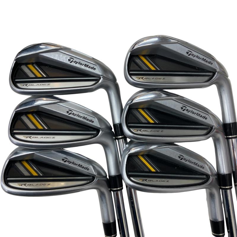 【中古】 テーラーメイド ROCKET BLADEZ 6S アイアンセット IR KBS C-TAPER 90 (フレックスS) メンズ 男性用 右利き 右用 Cランク ゴルフクラブ
