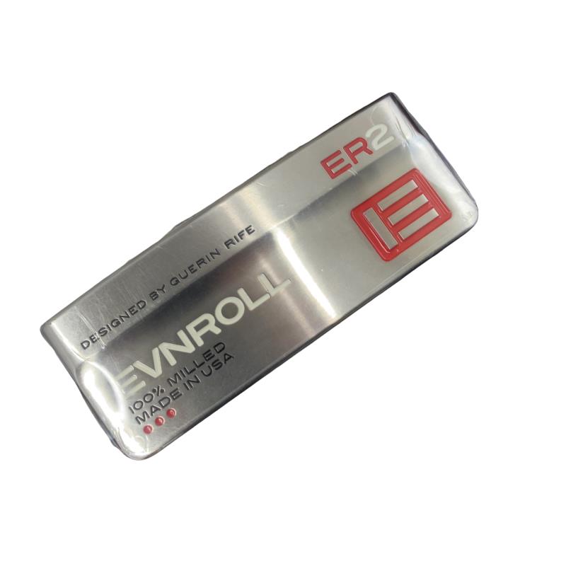 【中古】 EVNROLL EVNROLL ER2 33in(TOURTAC黒/白) パター PT スチール写真 (フレックス余分の物) メンズ 成人男性用 右利き 右用 N序列付ける ゴルフ野球クラブ