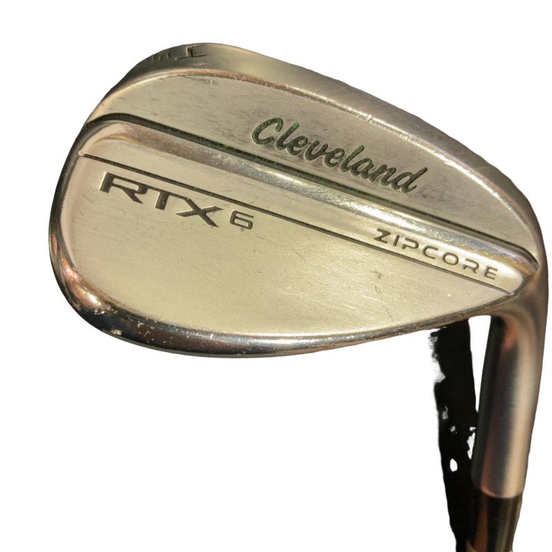 【中古】 クリーブランド Cleveland RTX-6 ZIPCORE ツアーサテン 54°/10° MID ウェッジ WG Dynamic Gold (フレックスS) メンズ 男性用 右利き 右用 Cランク ゴルフクラブ