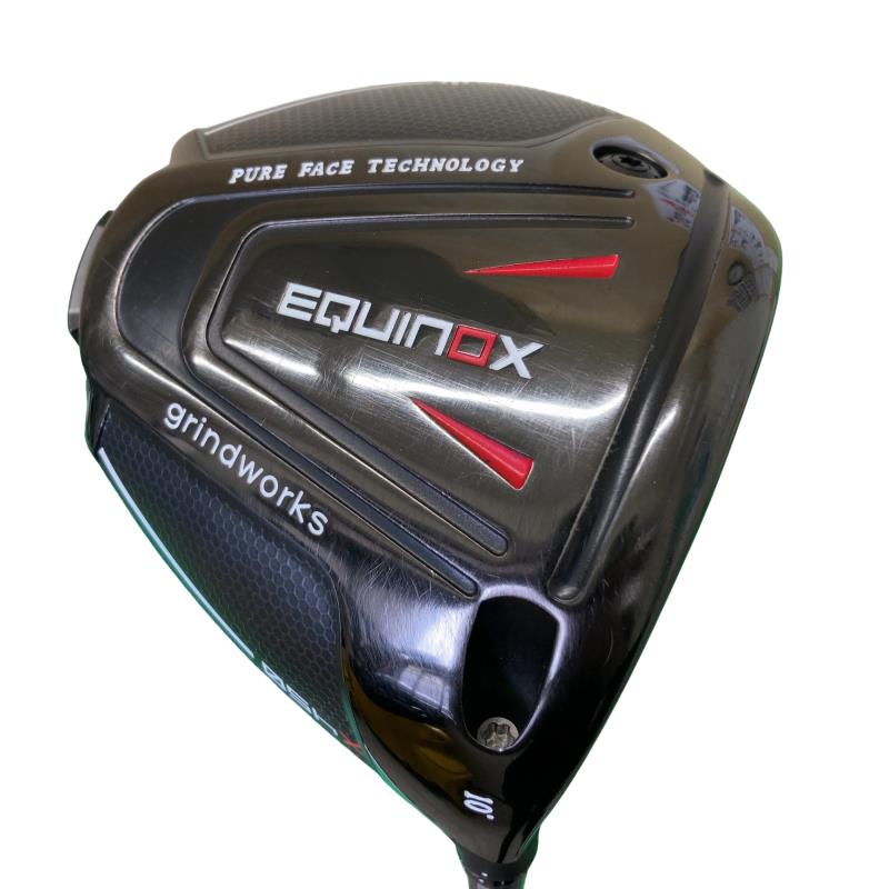 【中古】 グラインドワークス グラインドワークス Equinox Limited 10° １番ウッド DR 完全無欠特注立て坑 (フレックスS) メンズ 成人男性用 右利き 右用 C序列付ける ゴルフ野球クラブ