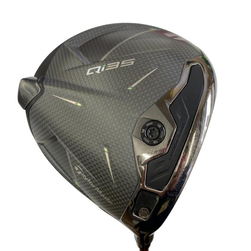 【中古】 テーラーメイド Qi35 10.5° ドライバー DR 純正特注シャフト (フレックスS) メンズ 男性用 右利き 右用 Cランク ゴルフクラブ