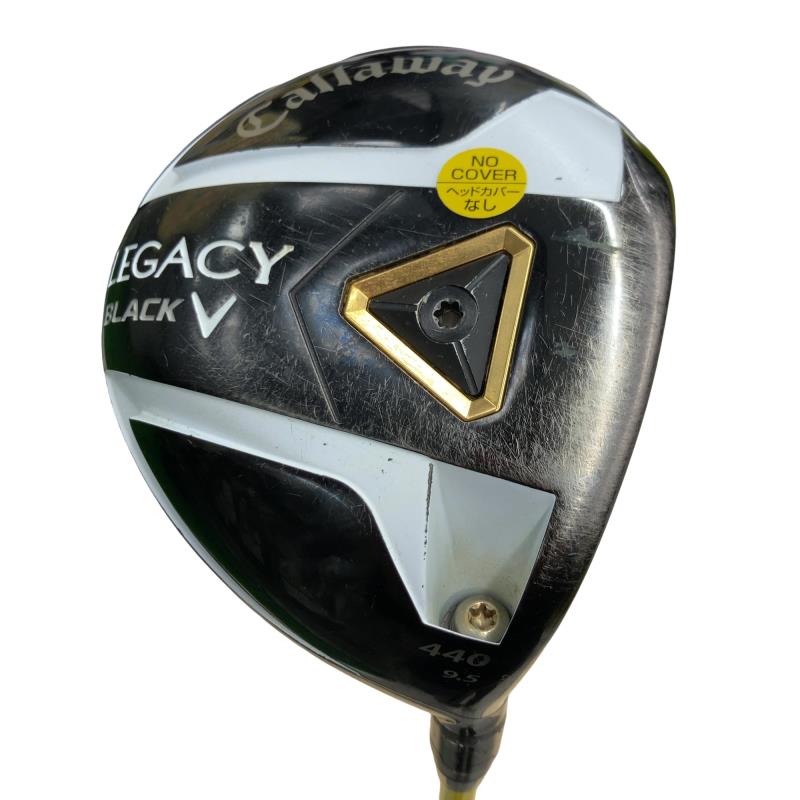 【中古】 キャロウェイ LEGACY BLACK(2013) 440 9.5° ドライバー DR Tour AD MT-6 (フレックスS) メンズ 男性用 右利き 右用 Dランク ゴルフクラブ