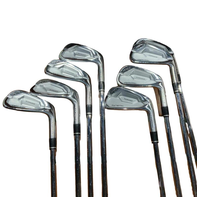 【中古】 本間ゴルフ TOUR WORLD TW757Vx 8S アイアンセット IR NS PRO MODUS3 TOUR105 (フレックスS) メンズ 男性用 右利き 右用 Cランク ゴルフクラブ｜ゴルフパートナー 中古クラブ店