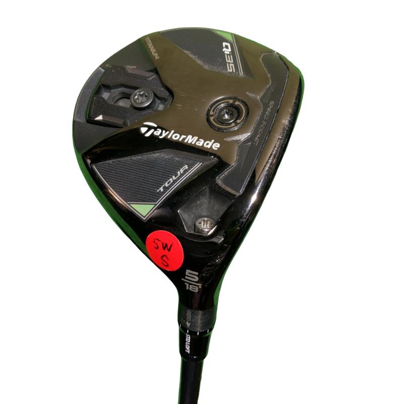 【中古】 テーラーメイド Qi35 TOUR 5W フェアウェイウッド FW Diamana SILVER TM55(Qi35 FW) (フレックスS) メンズ 男性用 右利き 右用 Cランク ゴルフクラブ