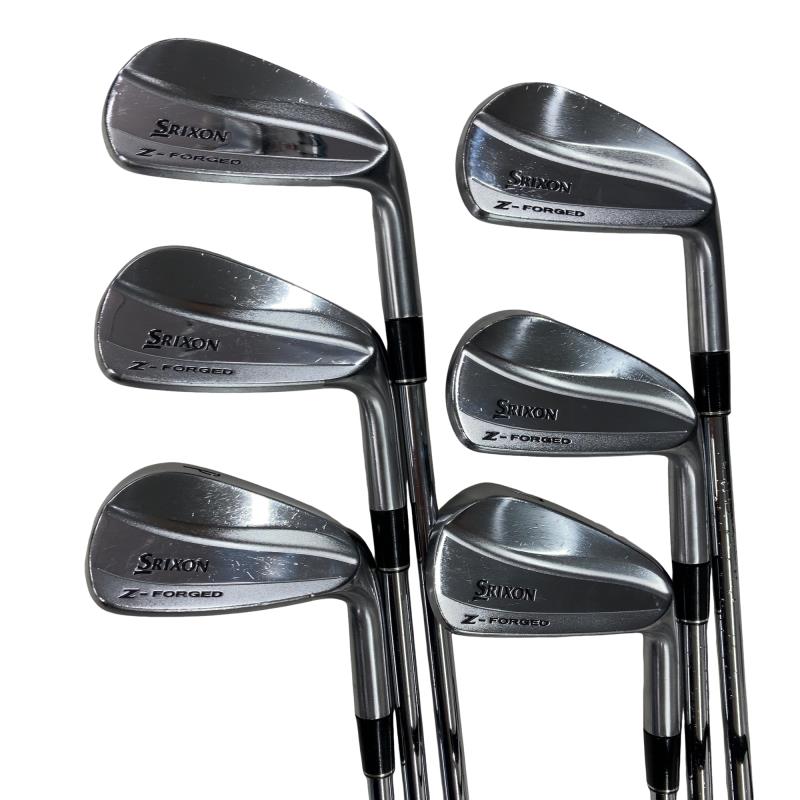 【中古】 ダンロップ SRIXON Z-FORGED 6S アイアンセット IR Dynamic Gold D.S.T (フレックスS) メンズ 男性用 右利き 右用 Dランク ゴルフクラブ|ゴルフパートナー 中古クラブ店