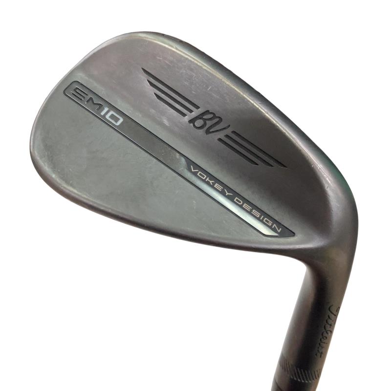 【中古】 タイトリスト VOKEY SPIN MILLED SM10 ジェットブラック 50°/12°F ウェッジ WG BV 105 (フレックスその他) メンズ 男性用 右利き 右用 Cランク ゴルフクラブ