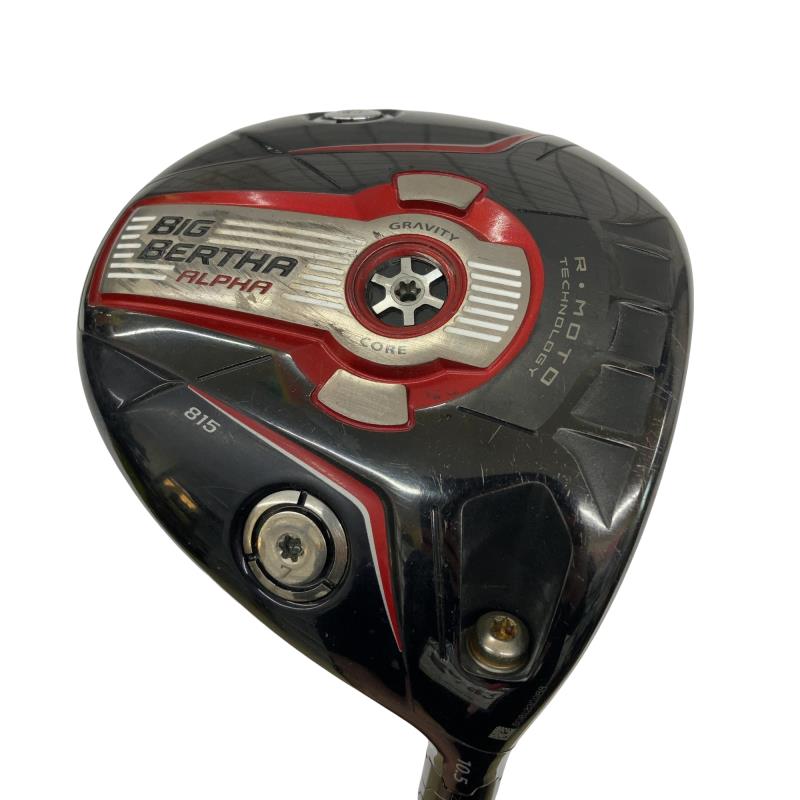 【中古】 キャロウェイ BIG BERTHA ALPHA 815 10.5° １番ウッド DR BIG BERTHA ALPHA 815(１番ウッド) (フレックスS) メンズ 成人男性用 右利き 右用 D序列付ける ゴルフ野球クラブ