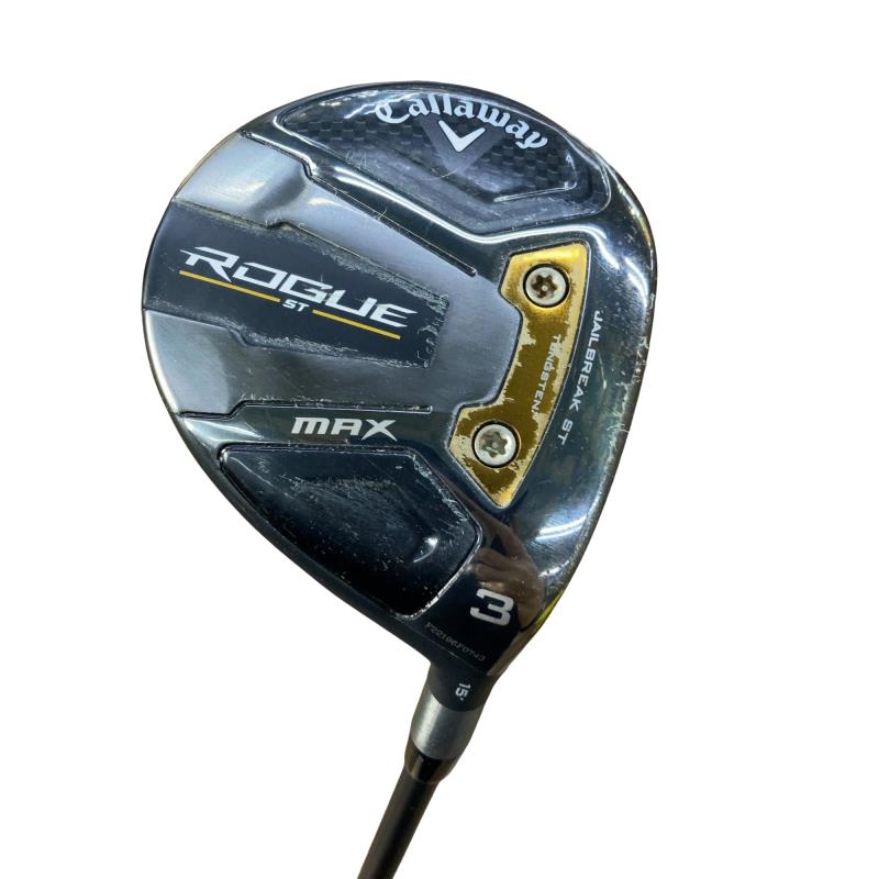 【中古】 キャロウェイ ROGUE ST MAX  3W フェアウェイウッド FW VENTUS 5 for CW(ROGUE ST FW) (フレックスS) メンズ 成人男性用 右利き 右用 C位置づける ゴルフ野球クラブ