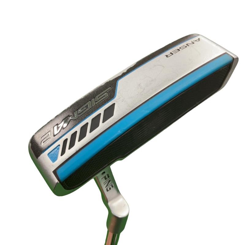 【中古】 ピン SIGMA 2 ANSER プラチナム 33インチ(PP62) パター PT スチール (フレックスその他) メンズ 男性用 右利き 右用 Cランク ゴルフクラブ