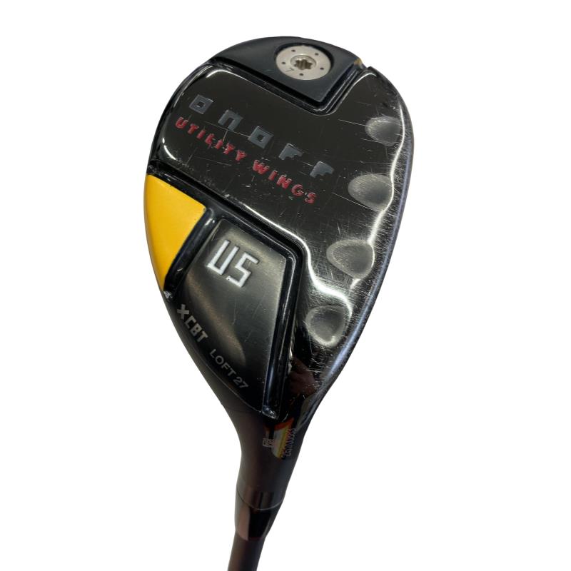 【中古】 ダイワ(グローブライド) ONOFF UTILITY WINGS(2022) KURO U5 ユーティリティ UT CBT:622I(UT) (フレックスS) メンズ 男性用 右利き 右用 Cランク ゴルフクラブ