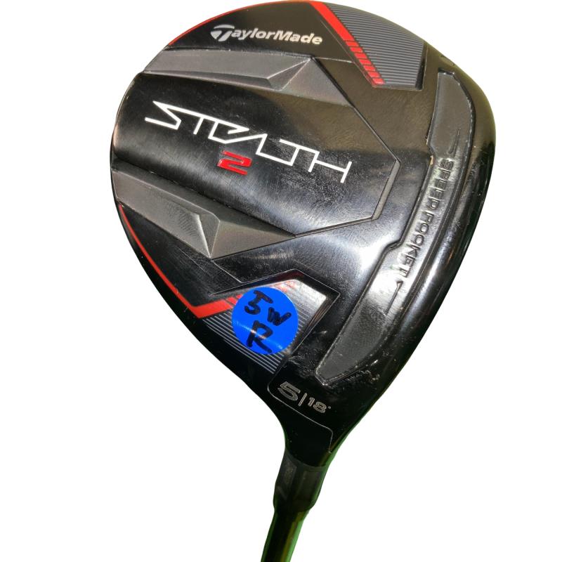 【中古】 テーラーメイド STEALTH2 5W フェアウェイウッド FW TENSEI RED TM50(STEALTH FW) (フレックスR) メンズ 男性用 右利き 右用 Cランク ゴルフクラブ