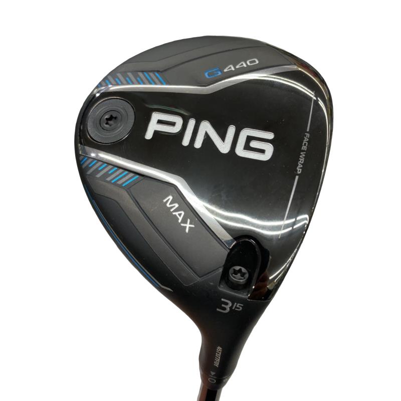 【中古】 ピン G440 MAX 3W フェアウェイウッド FW PING TOUR 2.0 BLACK 65(FW) (フレックスX) メンズ 成人男性用 右利き 右用 B位置づける ゴルフ野球クラブ