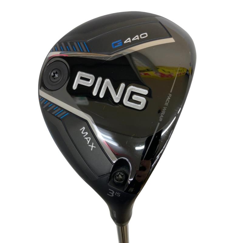 【中古】 ピン G440 MAX 3W フェアウェイウッド FW PING TOUR 2.0 CHROME 75(FW) (フレックスX) メンズ 男性用 右利き 右用 Cランク ゴルフクラブ