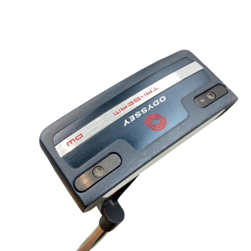 【中古】 オデッセイ TRI-BEAM DOUBLE WIDE 33in パター PT STROKE LAB(2023) (フレックス余分の物) メンズ 成人男性用 右利き 右用 C価値づける ゴルフ野球クラブ