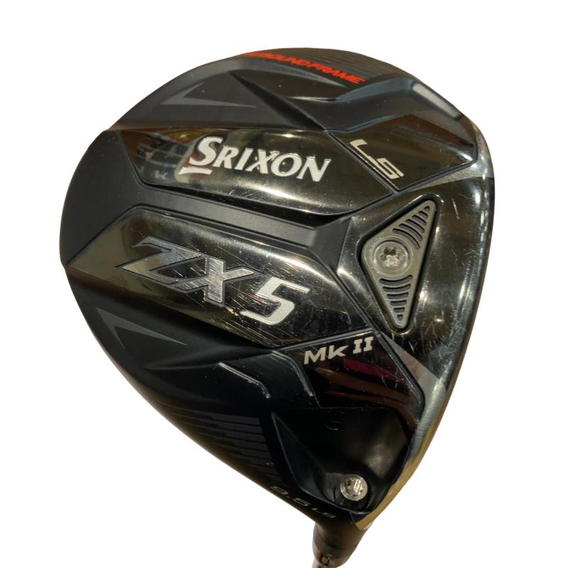 【中古】 ダンロップ SRIXON ZX5 Mk II LS 9.5° ドライバー DR Diamana ZX-II 50 (フレックスS) メンズ 男性用 右利き 右用 Cランク ゴルフクラブ