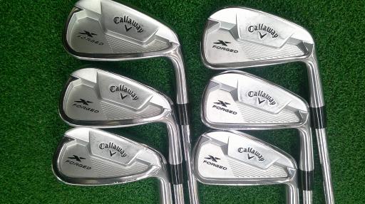 【中古】 キャロウェイ X FORGED STAR(2021) 6S アイアンセット IR NS PRO 950GH neo (フレックスS) メンズ 男性用 右利き 右用 Cランク ゴルフクラブ