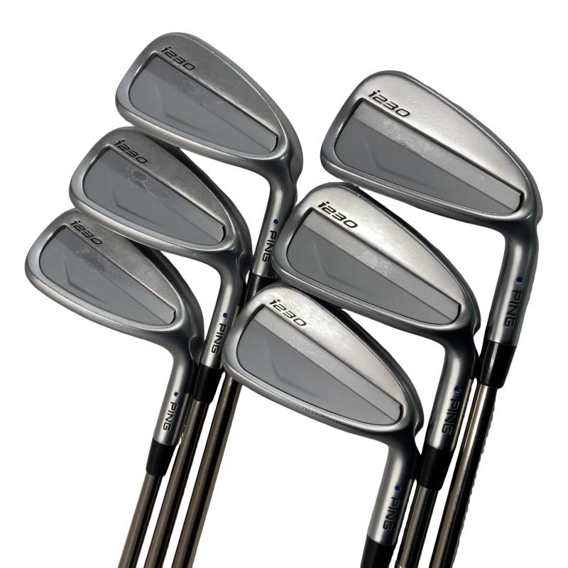 【中古】 ピン i230 6S アイアン仕掛ける IR PING TOUR 2.0 CHROME I (フレックスS) メンズ 成人男性用 右利き 右用 C価値づける ゴルフ野球クラブ