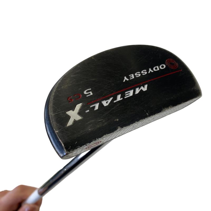 【中古】 オデッセイ METAL-X #5CS 34インチ パター PT スチール (フレックスその他) メンズ 男性用 右利き 右用 Cランク ゴルフクラブ