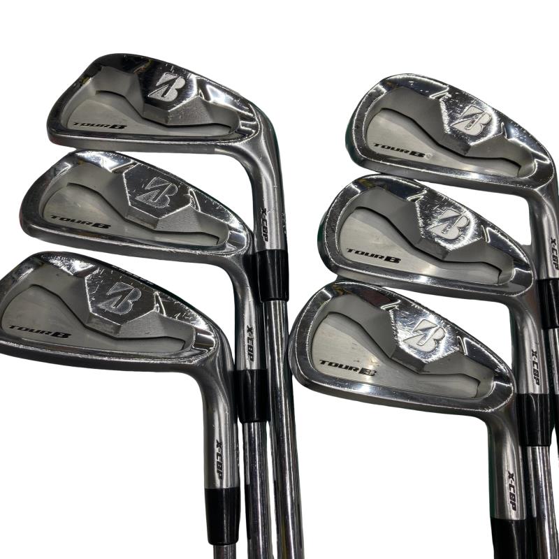 【中古】 ブリヂストン TOUR B X-CBP 6S アイアンセット IR NS PRO MODUS3 TOUR105 (フレックスS) メンズ 男性用 右利き 右用 Cランク ゴルフクラブ