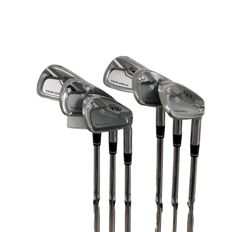 【中古】 本間ゴルフ TOUR WORLD TW737Vn 6S アイアンセット IR Dynamic Gold (フレックスS) メンズ 男性用 右利き 右用 Cランク ゴルフクラブ