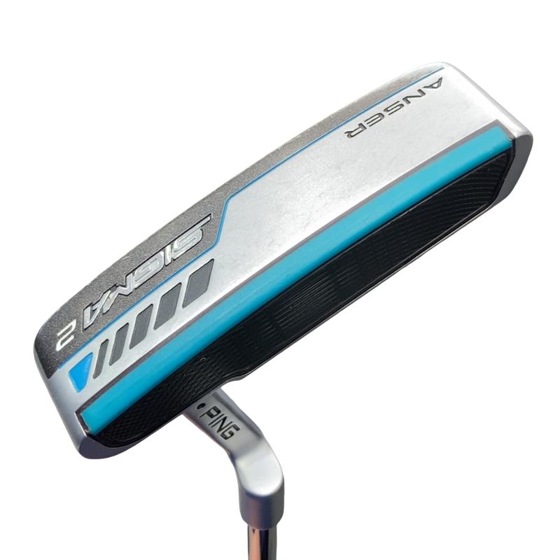 【中古】 ピン SIGMA 2 ANSER プラチナム 33インチ(PP60) パター PT スチール (フレックスその他) メンズ 男性用 右利き 右用 Cランク ゴルフクラブ