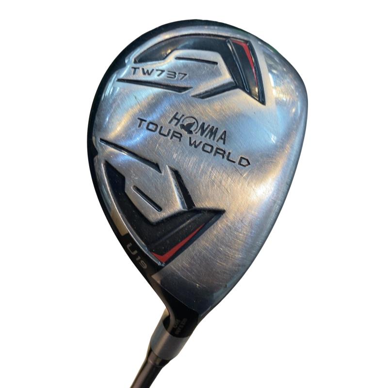 【中古】 本間ゴルフ TOUR WORLD TW737 19° ユーティリティ UT VIZARD IB-U85 (フレックスその他) メンズ 男性用 右利き 右用 Cランク ゴルフクラブ