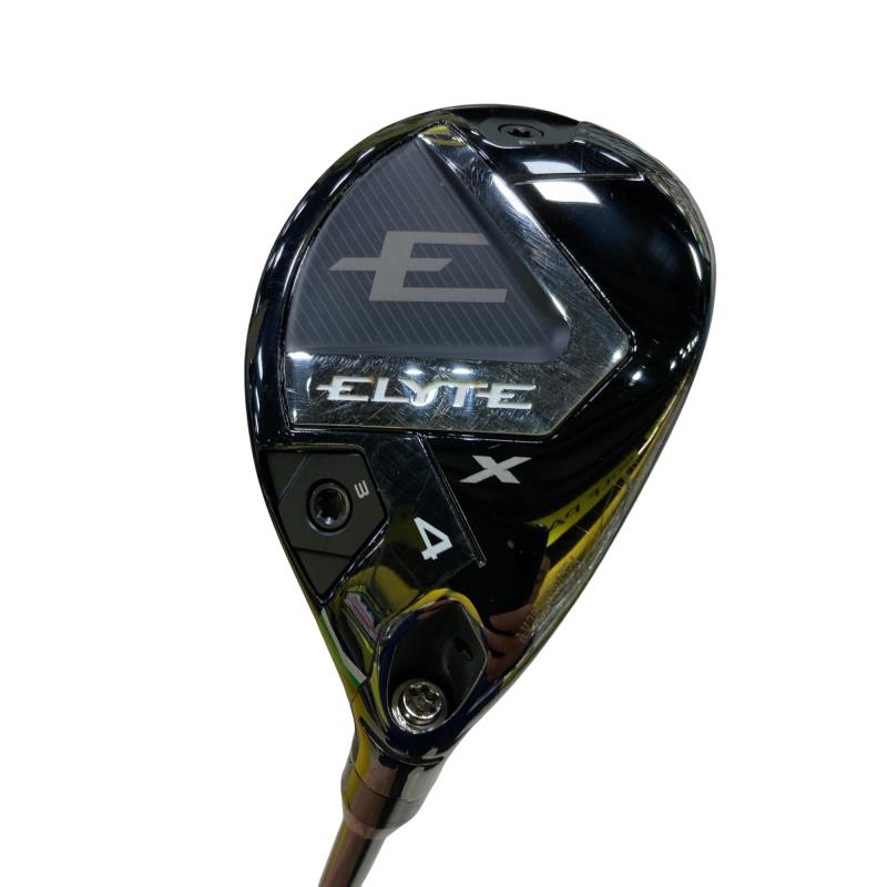【中古】 キャロウェイ ELYTE X U4 ユーティリティ UT VENTUS GREEN 50 for CW(ELYTE UT) (フレックスS) メンズ 男性用 右利き 右用 Cランク ゴルフクラブ