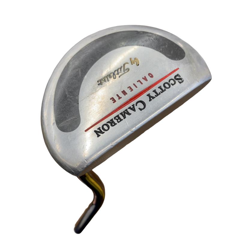 【中古】 タイトリスト SCOTTY CAMERON CALIENTE パター PT スチール (フレックスその他) メンズ 男性用 右利き 右用 Dランク ゴルフクラブ