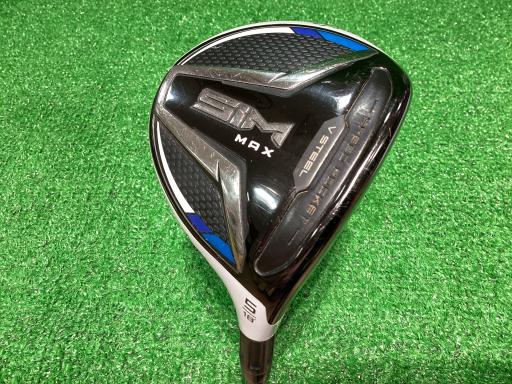 【中古】 テーラーメイド SIM MAX 5W フェアウェイウッド FW TENSEI BLUE TM50(FW) (フレックスSR) メンズ 男性用 右利き 右用 Dランク ゴルフクラブ