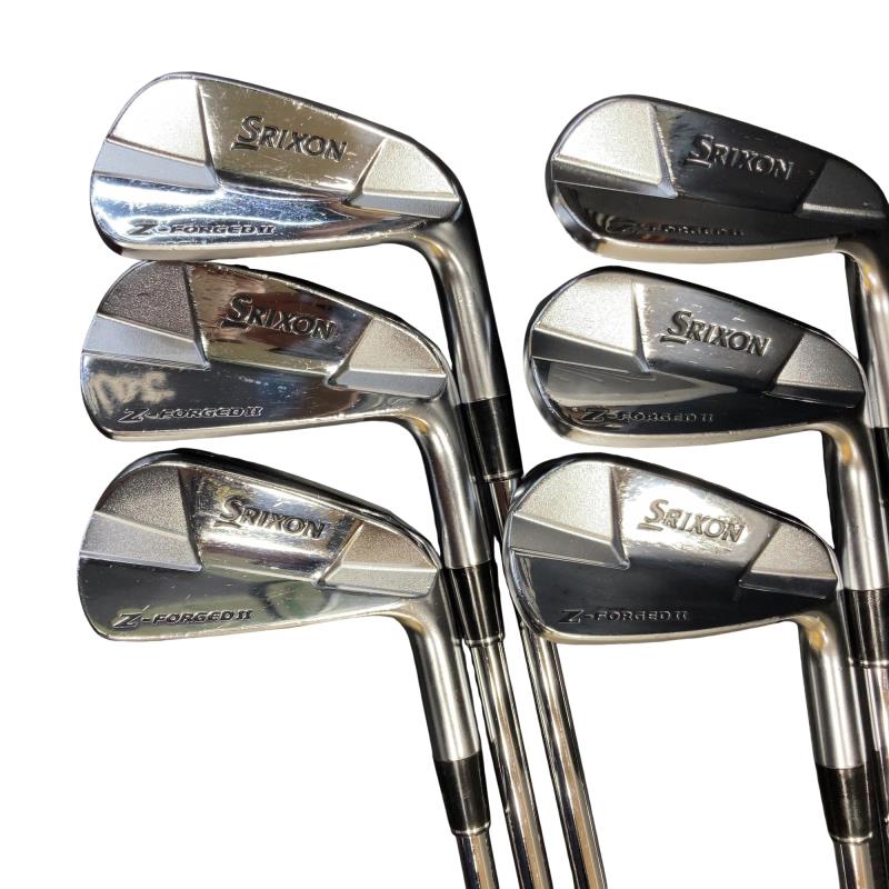 【中古】 ダンロップ SRIXON Z-FORGED II 6S アイアンセット IR Dynamic Gold D.S.T (フレックスS) メンズ 男性用 右利き 右用 Cランク ゴルフクラブ