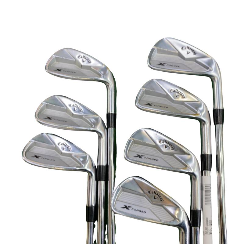 【中古】 キャロウェイ X FORGED(2018) 8S アイアン仕掛ける IR Dynamic Gold (フレックスS) メンズ 成人男性用 右利き 右用 C位置付ける ゴルフ野球クラブ ゴルフ-クラブ-スポーツ・アウトドア