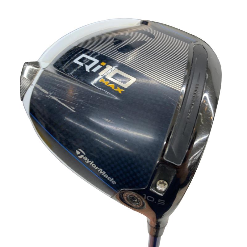 【中古】 テーラーメイド Qi10 MAX LITE 10.5° ドライバー DR SPEEDER NX BLUE for TM (フレックスS) メンズ 男性用 右利き 右用 Cランク ゴルフクラブ