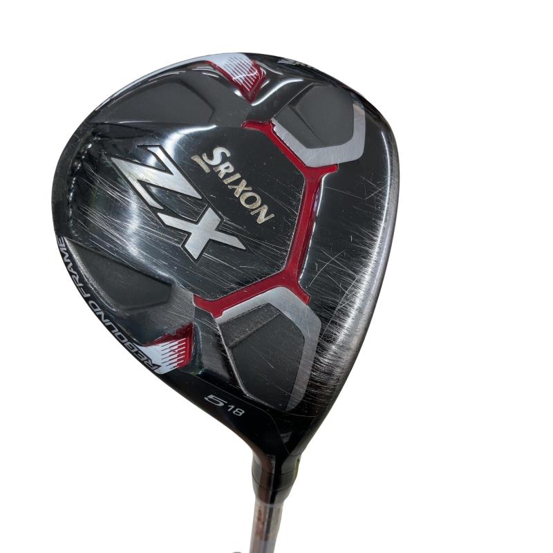 【中古】 ダンロップ SRIXON ZX F 5W フェアウェイウッド FW 純正特注シャフト (フレックスS) メンズ 男性用 右利き 右用 Cランク ゴルフクラブ|ゴルフパートナー 中古クラブ店