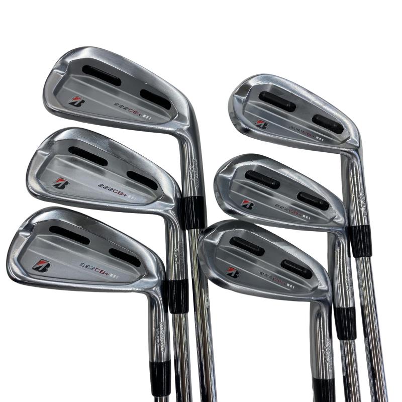 【中古】 ブリヂストン BRIDGESTONE 222CB+ 6S アイアン仕掛ける IR NS PRO 950GH neo (フレックスS) メンズ 成人男性用 右利き 右用 C価値づける ゴルフ野球クラブ