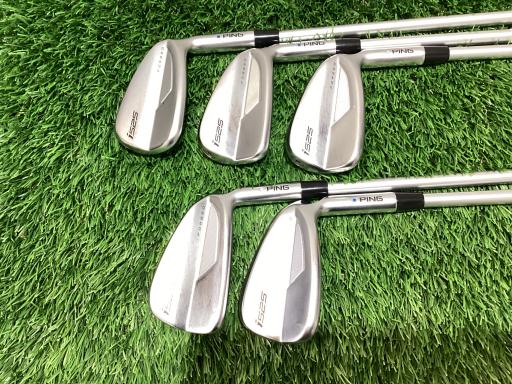 【中古】 ピン i525 5S アイアンセット IR 純正特注シャフト (フレックスS) メンズ 男性用 右利き 右用 Cランク ゴルフクラブ