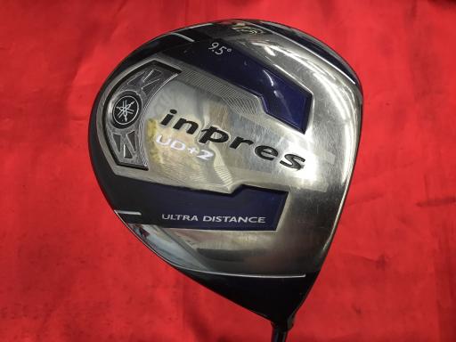 【中古】 ヤマハ inpres UD+2  9.5° １番ウッド DR TMX-417D (フレックスSR) メンズ 成人男性用 右利き 右用 C価値づける ゴルフ野球クラブ