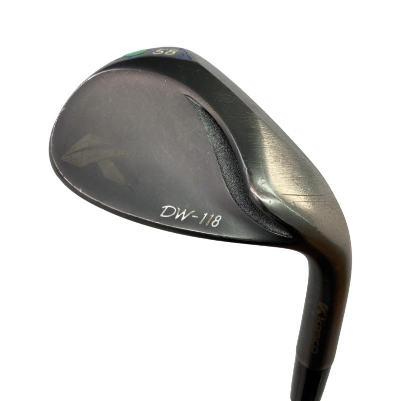 【中古】 キャスコ Dolphin Wedge DW-118 黒いこと 58° ウェッジ WG NS PRO 950GH (フレックスR) メンズ 成人男性用 右利き 右用 C位置づける ゴルフ野球クラブ