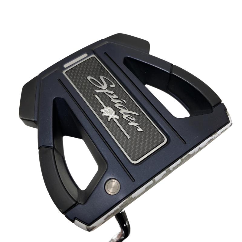 【中古】 テーラーメイド Spider EX NAVY/WHITE シングルベンド 34インチ パター PT スチール (フレックスその他) メンズ 男性用 右利き 右用 Cランク ゴルフクラブ