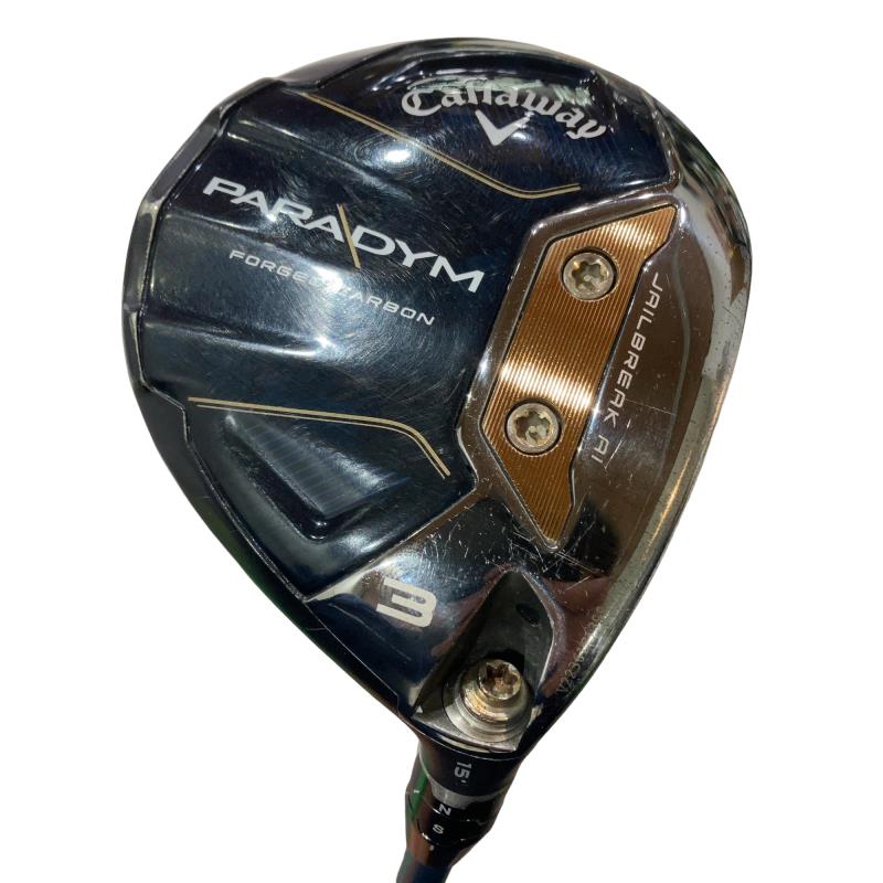 【中古】 キャロウェイ PARADYM 3W フェアウェイウッド FW VENTUS TR 5 for CW(PARADYM FW) (フレックスS) メンズ 男性用 右利き 右用 Cランク ゴルフクラブ