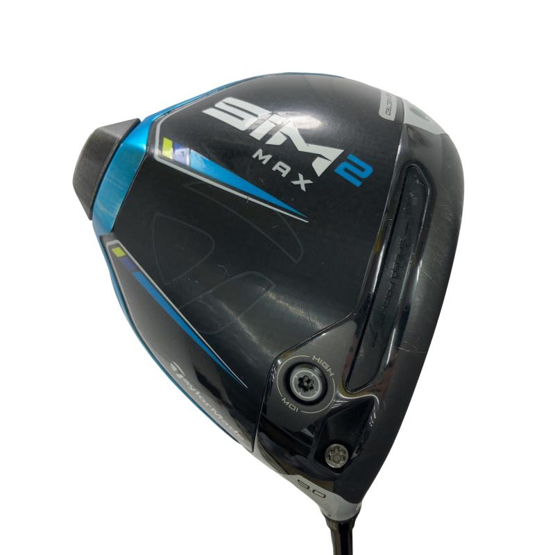【中古】 テーラーメイド SIM2 MAX 9° ドライバー DR TENSEI BLUE TM50(SIM2 DR) (フレックスS) メンズ 男性用 右利き 右用 Cランク ゴルフクラブ