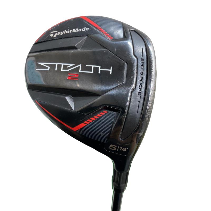 【中古】 テーラーメイド STEALTH2 5W フェアウェイウッド FW TENSEI RED TM50(STEALTH FW) (フレックスSR) メンズ 男性用 右利き 右用 Cランク ゴルフクラブ