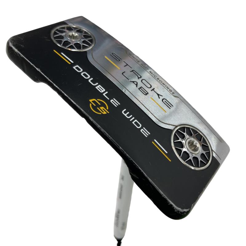 【中古】 オデッセイ STROKE LAB DOUBLE WIDE CS 34インチ パター PT STROKE LAB (フレックスその他) メンズ 男性用 右利き 右用 Dランク ゴルフクラブ