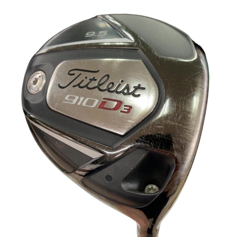 【中古】 タイトリスト 910 D3  9.5° １番ウッド DR Diamana ’ahina 70 (フレックスS) メンズ 成人男性用 右利き 右用 C序列付ける ゴルフ野球クラブ